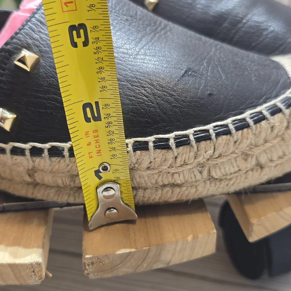 The shoes box‎ LEATHER espadrille